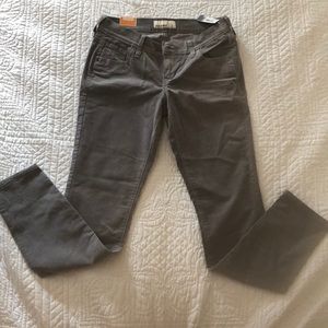 Soft corduroy boot cut pants